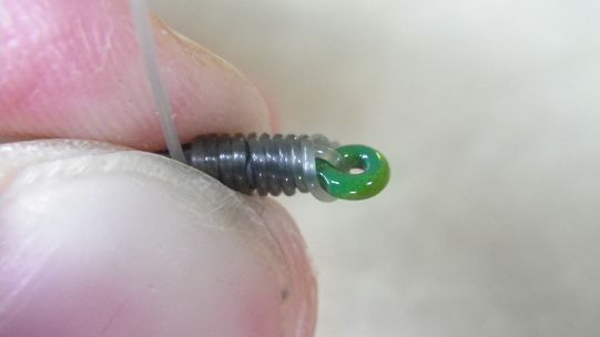 Omotávání háčku směrem tam