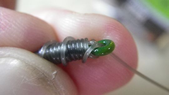 Omotávání háčku směrem zpět