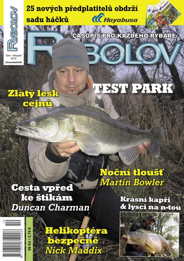 Titulka Rybolovu říjen-listopad/2012