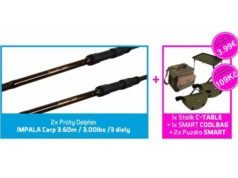 AKCE: 2x Delphin IMPALA + C-TABLE + COOLBAG + Smart REEL 2x Delphin IMPALA + C-TABLE + COOLBAG + Smart REEL