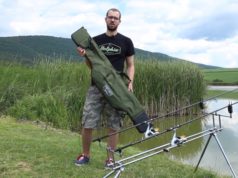 Pouzdro na prut Delphin Porta Pocket 360-3 140cm Dvojkomorové puzdro Delphin PORTA 360-3 / dlhé vrecko