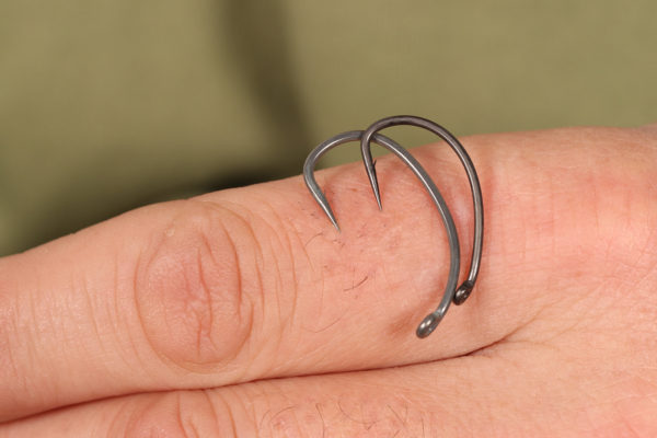 1. Vezmeme háčky Rigga CVR velikost č.4