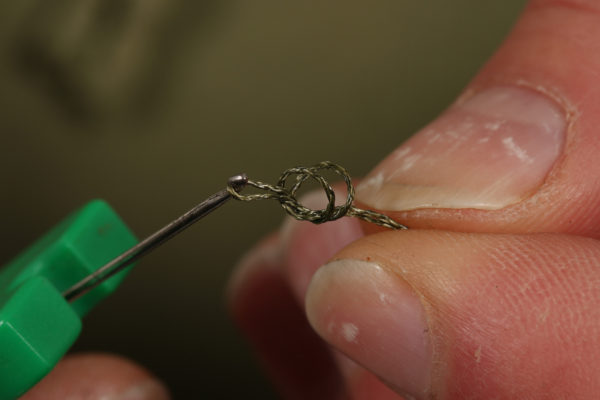 3. Na konci vytvoříme dvojitou smyčku