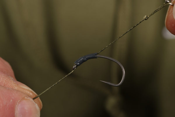 6. Až na samotné raménko háčku, jak je vidět na fotce