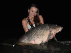Rybářka ulovila v Labi obrovského kapra, který vážil téměř 30 kg!