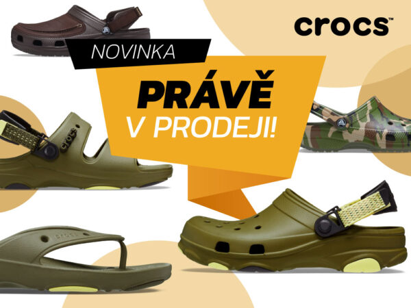 Novinka na Parys.cz - Nazouváky Crocs