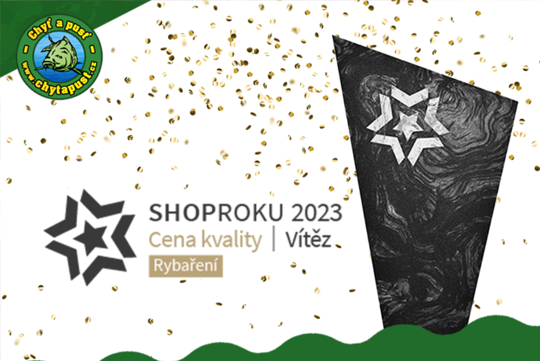 Zákazníci opět rozhodli: rybářským eshopem roku je Chytapust.cz - popáté v řadě!