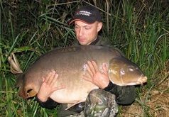 Třicetikilový kapr z Francie Třicetikilový kapr z Francie